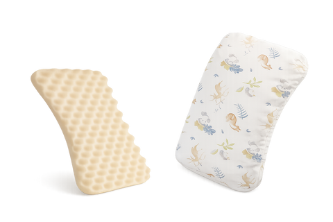 4D Food-Grade Washable Silicone Baby Pillow for Children aged 2-9 years