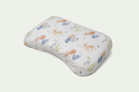 4D Food-Grade Washable Silicone Baby Pillow for infants aged 0-2 years