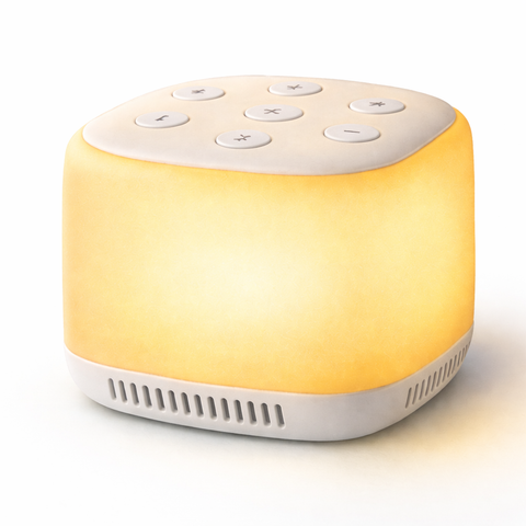 White Noise Sound Machine with Night Light Sleep Aid for Baby Kids Adults