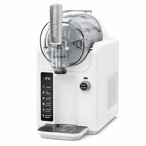Devanti Slushie Machine & Ice Cream Maker, 2L Slushy Machine for Slush white