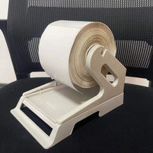 Desktop Shipping Label Roll & Fanfold Holder – Black