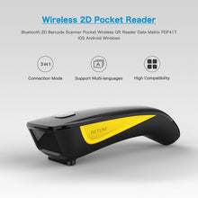 NETUM C750 Bluetooth Pocket 1D/2D Barcode Scanner - view 3