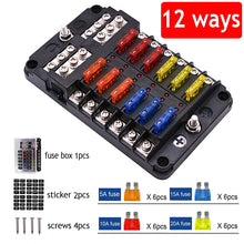 12-Way 12V/24V Blade Fuse Distribution Box — image 1