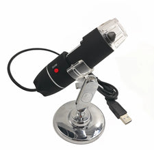 1000X HD digital USB microscope electronic microscope Camera video microscopeUSB Magnifier +calibration ruler 8 LED lights