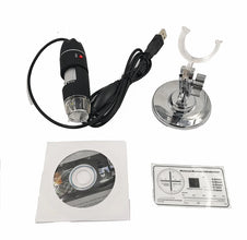 1000X HD digital USB microscope electronic microscope Camera video microscopeUSB Magnifier +calibration ruler 8 LED lights