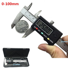 Stainless Steel Digital Caliper Mini Pocket 50mm 70mm 100mm Thickness Gauge Electronic Vernier Caliper Slider Caliper Gem Tool