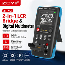 ZOYI XC1 25,000-Count Digital LCR Meter – image 5