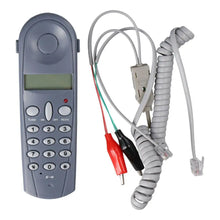 Device Grey Network Cable Tester Telephone Phone Butt Test Tester Lineman Cable Line Fault