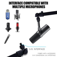 360° Adjustable Microphone Boom Arm Desk Mount – Non-RGB - 3