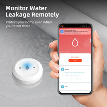 Zigbee Water Leak Sensor for Tuya Smart Homes Flood Safety Alarm Water Leak Immersion Detector Remote Control Via Smart Life APP