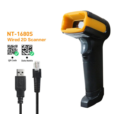 1680S USB 2D QR & Barcode Scanner for POS