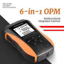 Network Fiber Optic Cable Tester Tool VFL OPM Rechargeable Optical Power Meter Visual Fault Locator 6 in 1 Y8 FTTX SC FC ST