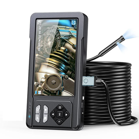 Microlong ES03 5-Inch Dual-Lens Inspection Borescope – 5 m – image 1