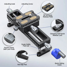 BFW-150A 150 mm Aluminium Camera Slider with Pan Base – image 2