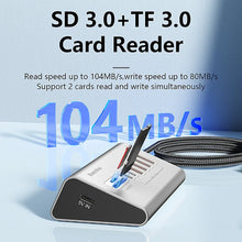 10Gbps USB 3.2 Docking Station USB Hub Type C Splitter with Card Reader Aluminum Alloy Multi 8/9 Ports Switch For PC Laptop