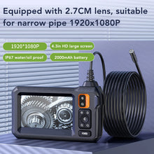 1080p IP67 Sewer Inspection Borescope – Blue – image 1