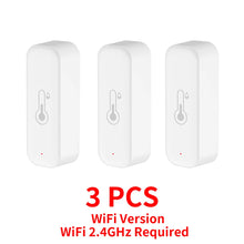 Tuya WiFi Temperature and Humidity Sensor For Smart Home Thermometer Hygrometer APP Remote Control Work with Yandex Alexa