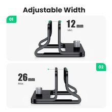 UGREEN Adjustable Dual-Slot Vertical Laptop Stand - 3