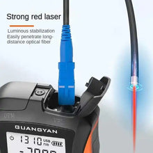 Network Fiber Optic Cable Tester Tool VFL OPM Rechargeable Optical Power Meter Visual Fault Locator 6 in 1 Y8 FTTX SC FC ST