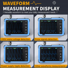 FNIRSI DSO-510 Handheld Digital Oscilloscope 48MS/s 10MHz Signal Generator ±400V 2.8'' LCD Portable Tester with Function Generat