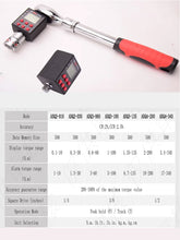 Digital Torque Meter 0.1-1500 N.m Adjustable Torque Meter Adapter Professional Electronic Torque Wrench Universal Repair Tools