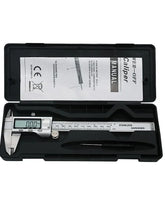 6Inch 150mm Digital Caliper Stainless Steel with LCD Display, 0.01mm Accuracy & Depth Ruler for Precision Measuring