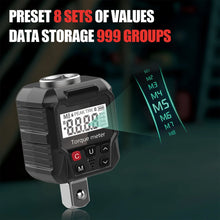 Digital Torque Adapter 17-340N. m Electronic Torque Adapters for 3/8' and 1/4' Electronic Torque Wrench Bike Set Car Repair Bike