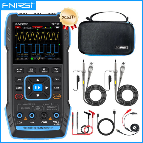 FNIRSI 2C53T 50 MHz Dual-Channel Oscilloscope Multimeter