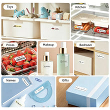 Portable Mini Label Printer Bluetooth Without Ink Self-adhesive Thermal Printer Mini Adhesive Printing Machine Tag Label Maker