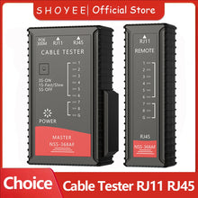 SHOYEE RJ45/RJ11 PoE-Safe Network Cable Tester