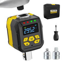 Waxtron Digital Torque Adapter 1/2'' 1/4'' 3/8'' Drive 6-400Nm Torque Wrench Adapter Set ±2% Accuracy Universal Repair Tools