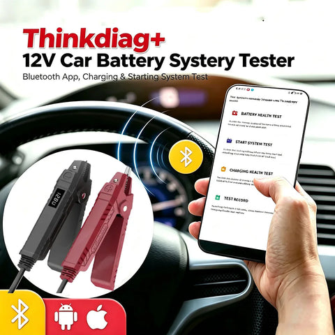 ThinkEasy V2 Bluetooth 12 V Battery Tester – 2000 CCA – image 1