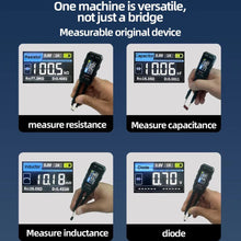 LCR101A LCR Meter Tweezer Mini Smart SMD Tester for Electronic Repair Auto Component Recognition Electronic Component Analysis