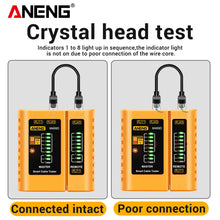 Network Analyzer Tester M469D Cable LAN RJ45 RJ11 RJ12 CAT5 UTP LAN Cable Tester Networking Tool Network Repair Too