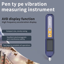 Pen Type Vibration Meter Measures PEAK/RMS/P-P Handheld Vibrometer with Waveform&Spectrum Display for Predictive Maintenance
