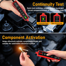 High-Performance Multifunctional Automotive Circuit Tester and Drive Detector—Digital Display, Adjustable Resistance, Ergonomic Design, for Electrical