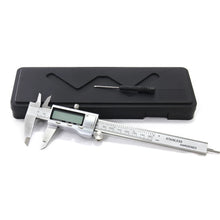 Digital Caliper Tool Stainless Steel Vernier Caliper Digital Micrometer with Large LCD Screen, Easy-Switch from Inch Metric