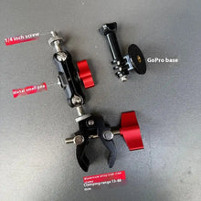 1 Set Photography Accessories Camera Metal Super Clamp With Double Ball Head Magic Arm For Monitor Light Mic Phone Mount