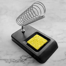Portable Soldering Iron Stand with Cleaning Sponge – A Style - 1