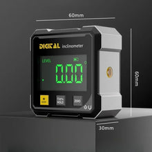Pocket Digital Level Protractor Inclinometer Digital Display Angle Gauge 360 Degree Magnetic Electronic Level Laser