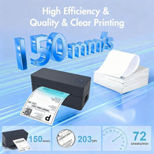 Bluetooth Thermal Printer4×6 Shipping Label Printer For Small Businesses, Desktop Thrmal Label Printers For Shipping Package