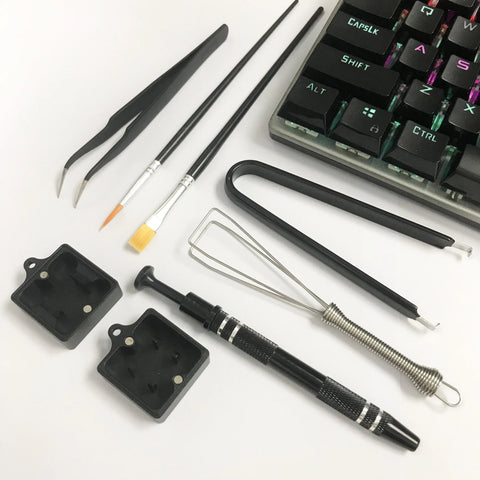 7-Piece Mechanical Keyboard Switch Lubrication Tool Kit