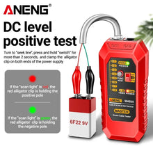 ANENG M469A RJ45/RJ11 Cable Tracer & Network Tester – Red — image 4