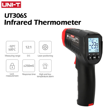 UNI-T UT306S Non-Contact Infrared Thermometer – image 1