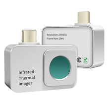 HoldPeak 256×192 USB-C Thermal Camera for Android – 25 Hz