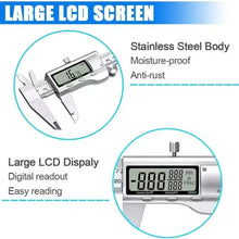 High-Accuracy 0.01mm Digital Caliper 150mm Stainless Steel Micrometer with Data Hold&Unit Conversion for Industrial/DIY Measures