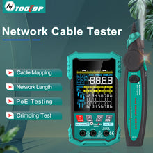 TOOLTOP 400 m PoE Network Cable Tester & Length Meter