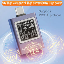 13-in-1 4.5–50 V 12 A/600 W DC Power Meter — image 4