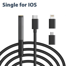 INSKAM Endoscope Inspection Camera 3 in 1 Micro USB/Type-C Mini Inspection Camera for IOS iphone Waterproof Pipeline Borescope