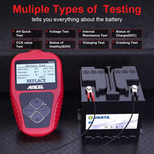 ANCEL BA101 12 V Battery Tester – 100–2000 CCA – image 2